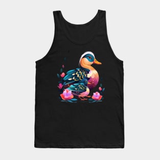 Mandarin Duck Mothers Day Tank Top